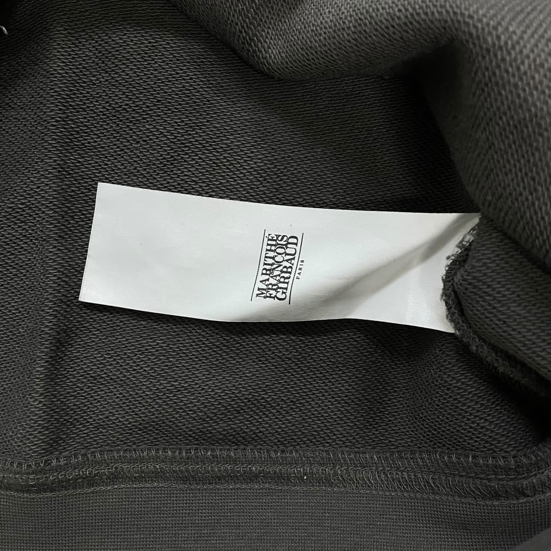 마리떼프랑소와저버 클래식 로고 크롭 후드집업 상품이미지5