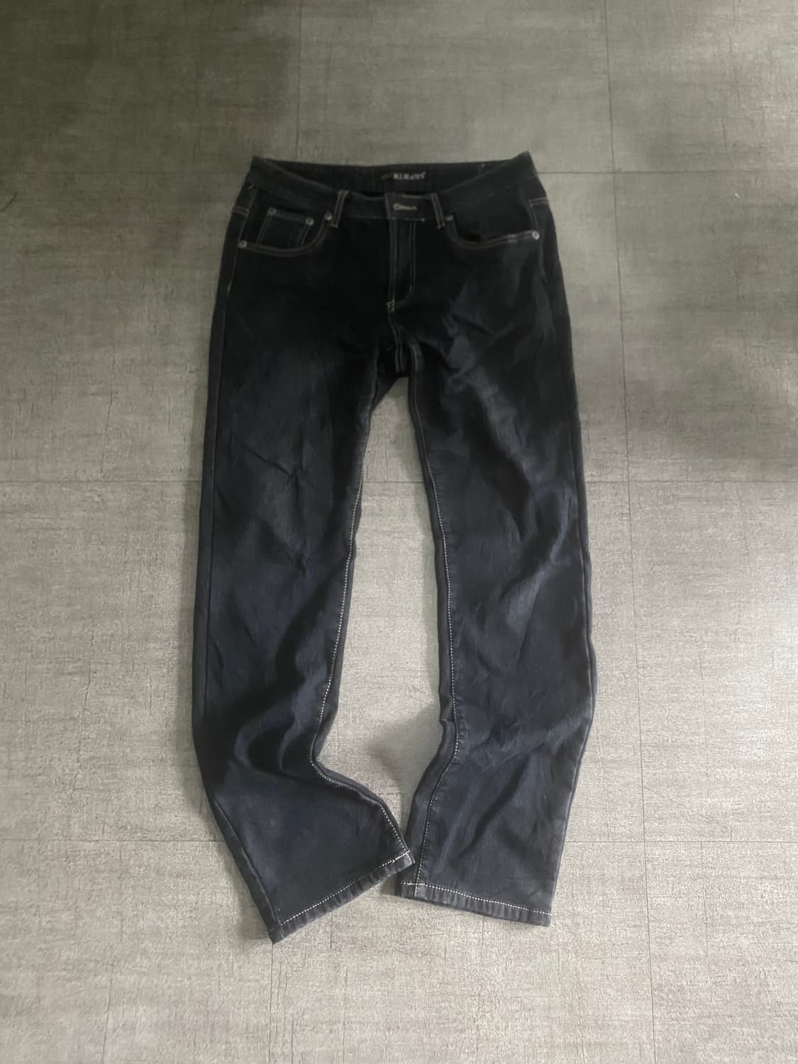 일본빈티지 Allblacks 올드스쿨아메카지스트릿 데님팬츠 상품이미지1