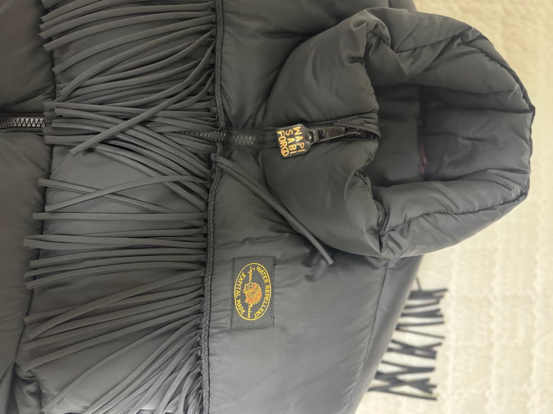 캐피탈 프린지 웨스턴 버거 킬 패딩 베스트 상품이미지2