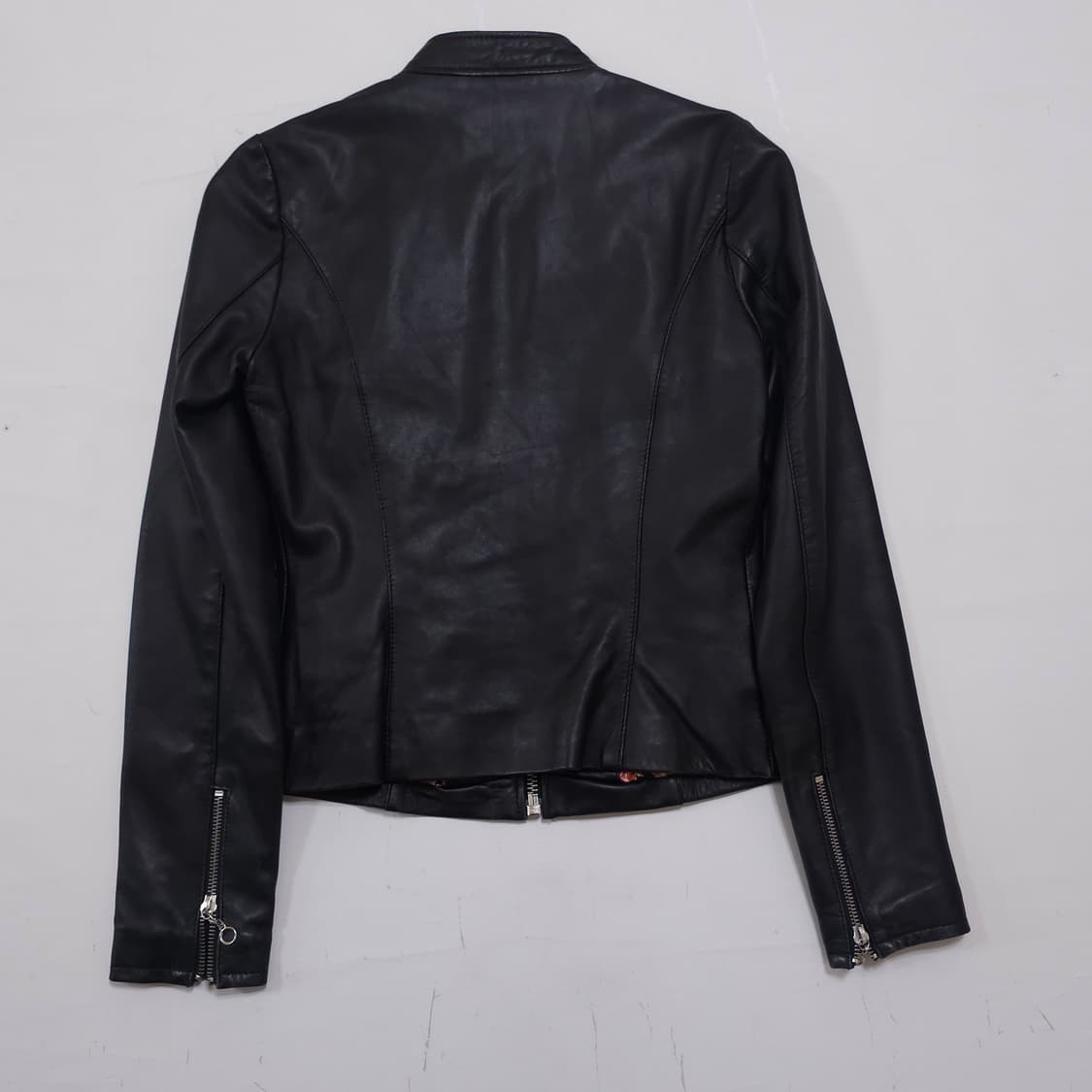 쇼트 쉽스킨 레더 자켓 상품이미지6