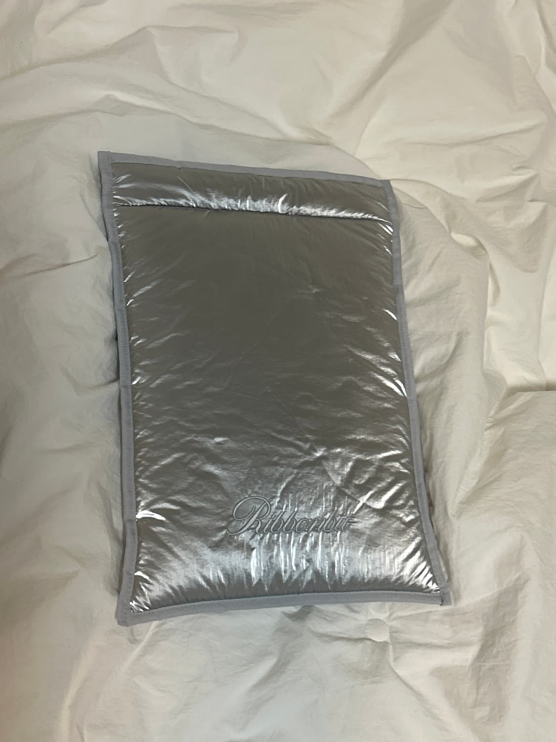 Ribbonbit pure pouch silver 상품이미지2
