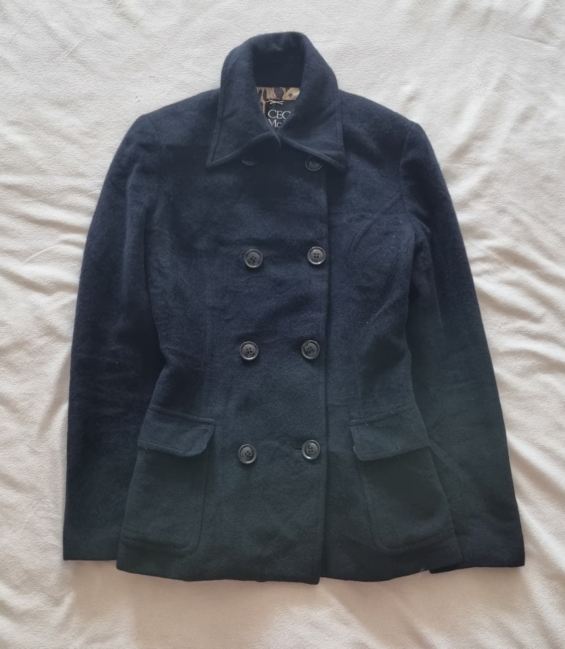 빈티지 세실맥비 갸루 블랙 코트 상품이미지1