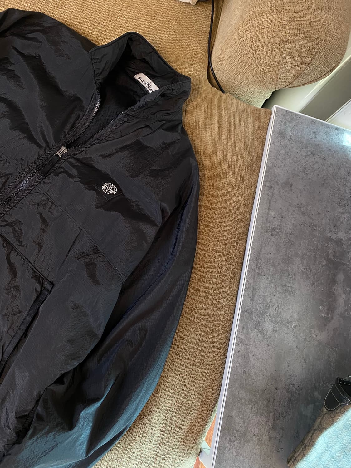 스톤아일랜드 나이론 메탈 립스탑 오버자켓 (105~110) 상품이미지9