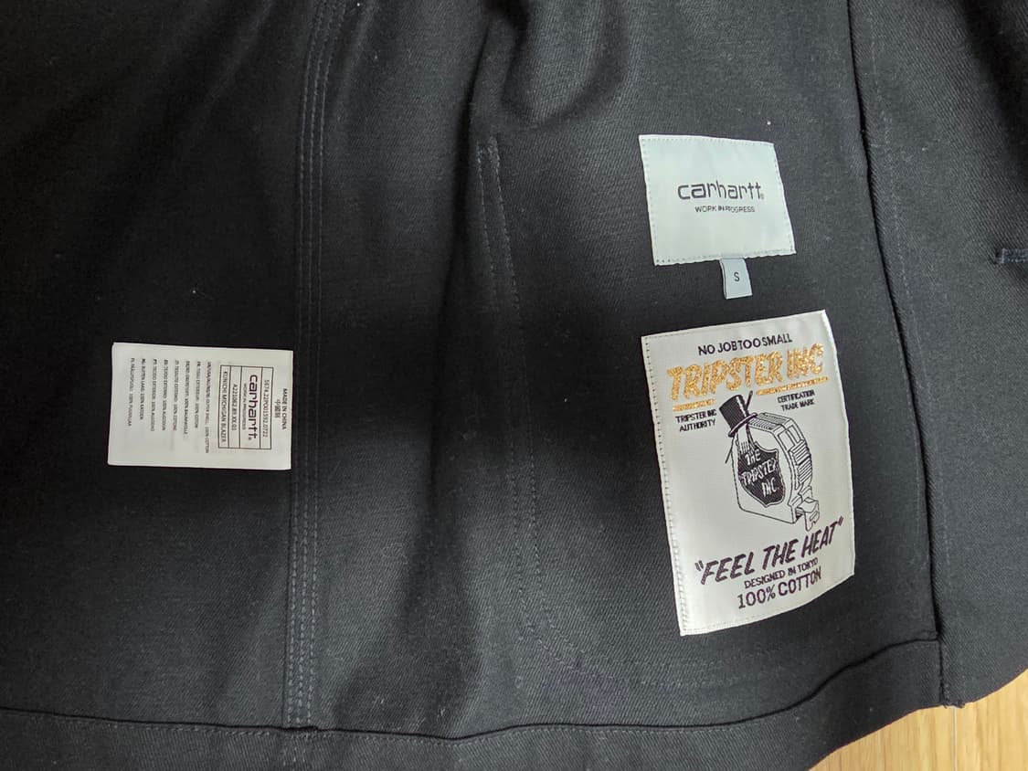 (S) 칼하트 쿠니치노무라 블레이저 블랙 상품이미지2