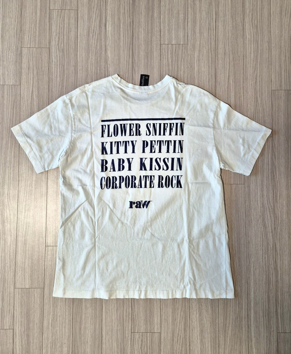 블라인드파일즈 raw 티셔츠 (0) 상품이미지3