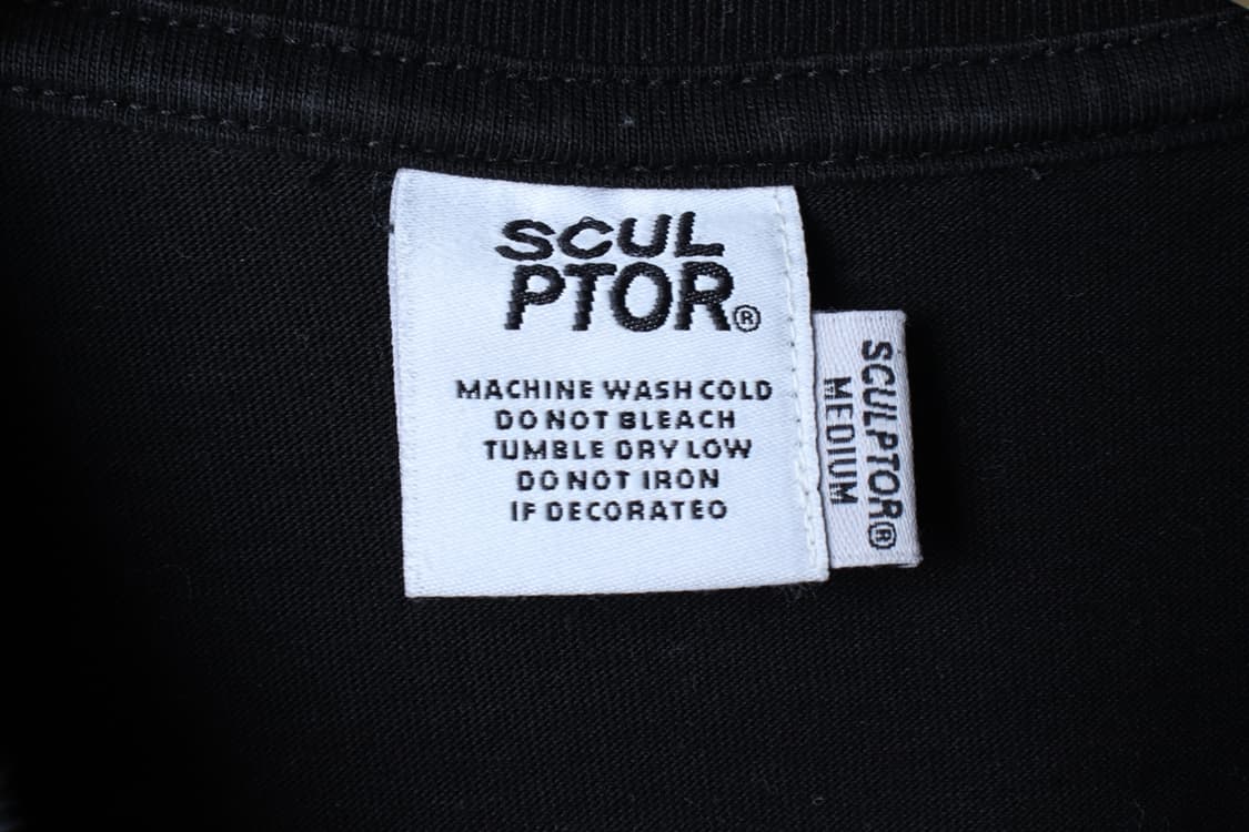 W(M-XL) 스컬프터 반팔 티셔츠 Y2K 고양이프린팅 블랙-H31190 상품이미지7