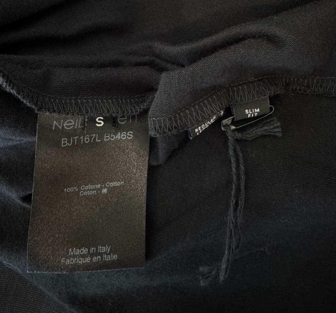 NEIL BARRETT 닐바렛 RUBEN’S EAGLE 프린팅 블랙 티셔 상품이미지7