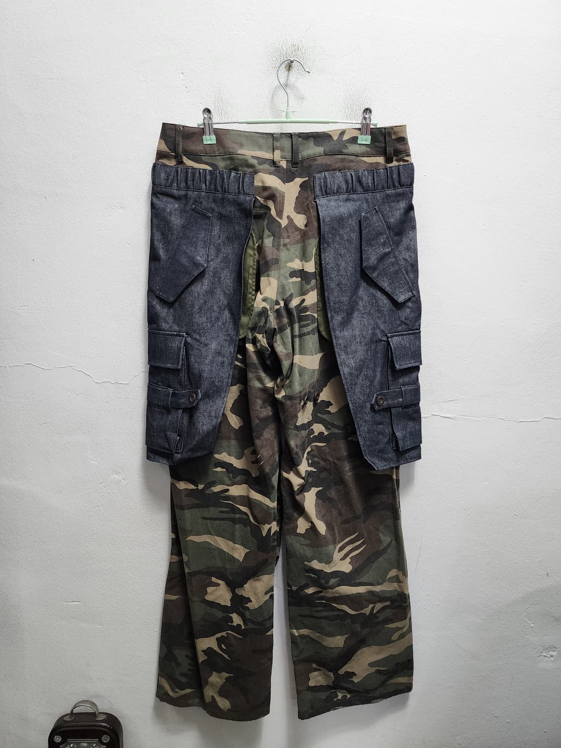 앤더슨벨 데님 레이어드 랩터 카모 팬츠  상품이미지2