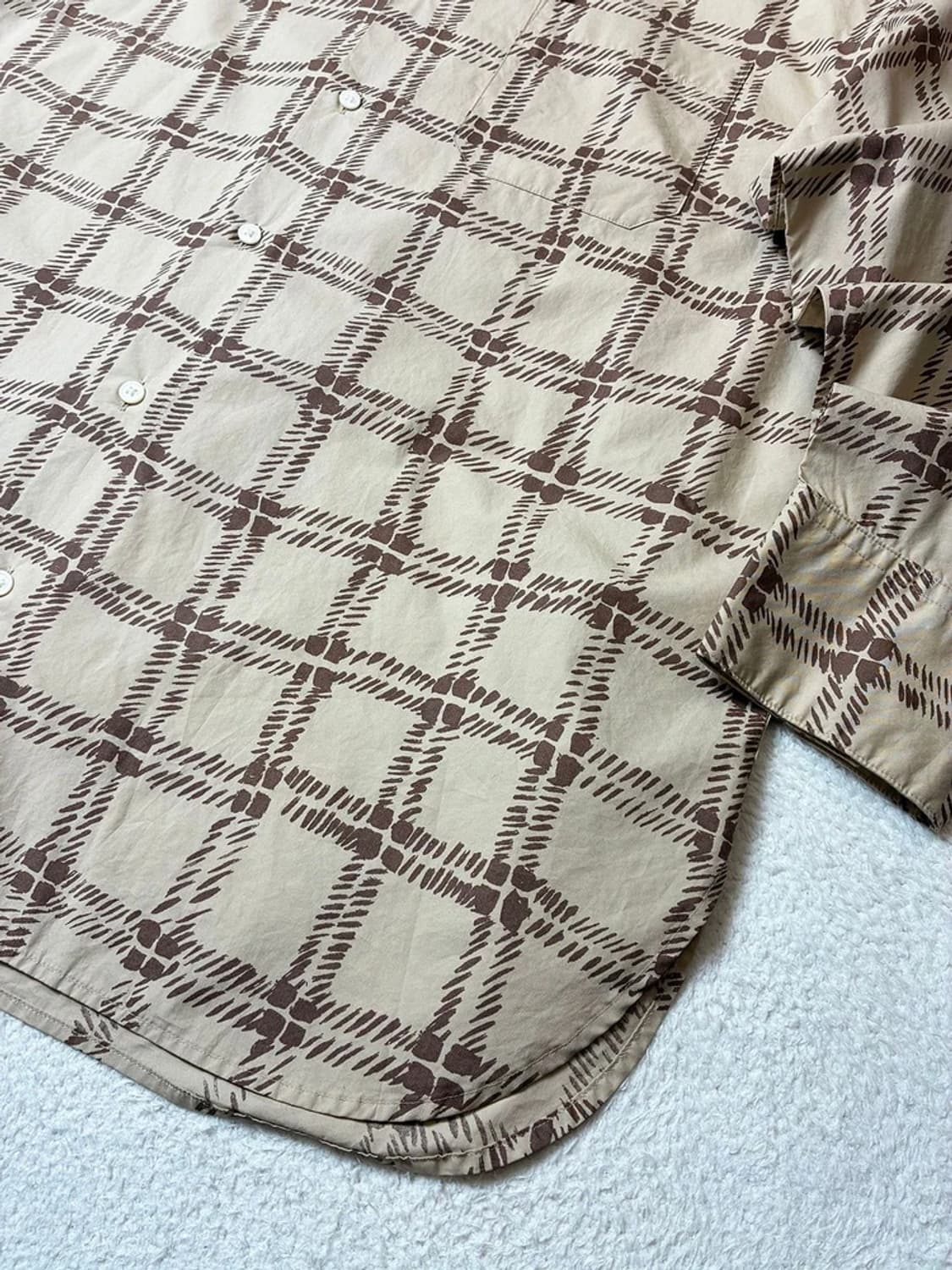 마르니 X 유니클로 체크 오버 셔츠 PN6390 상품이미지3