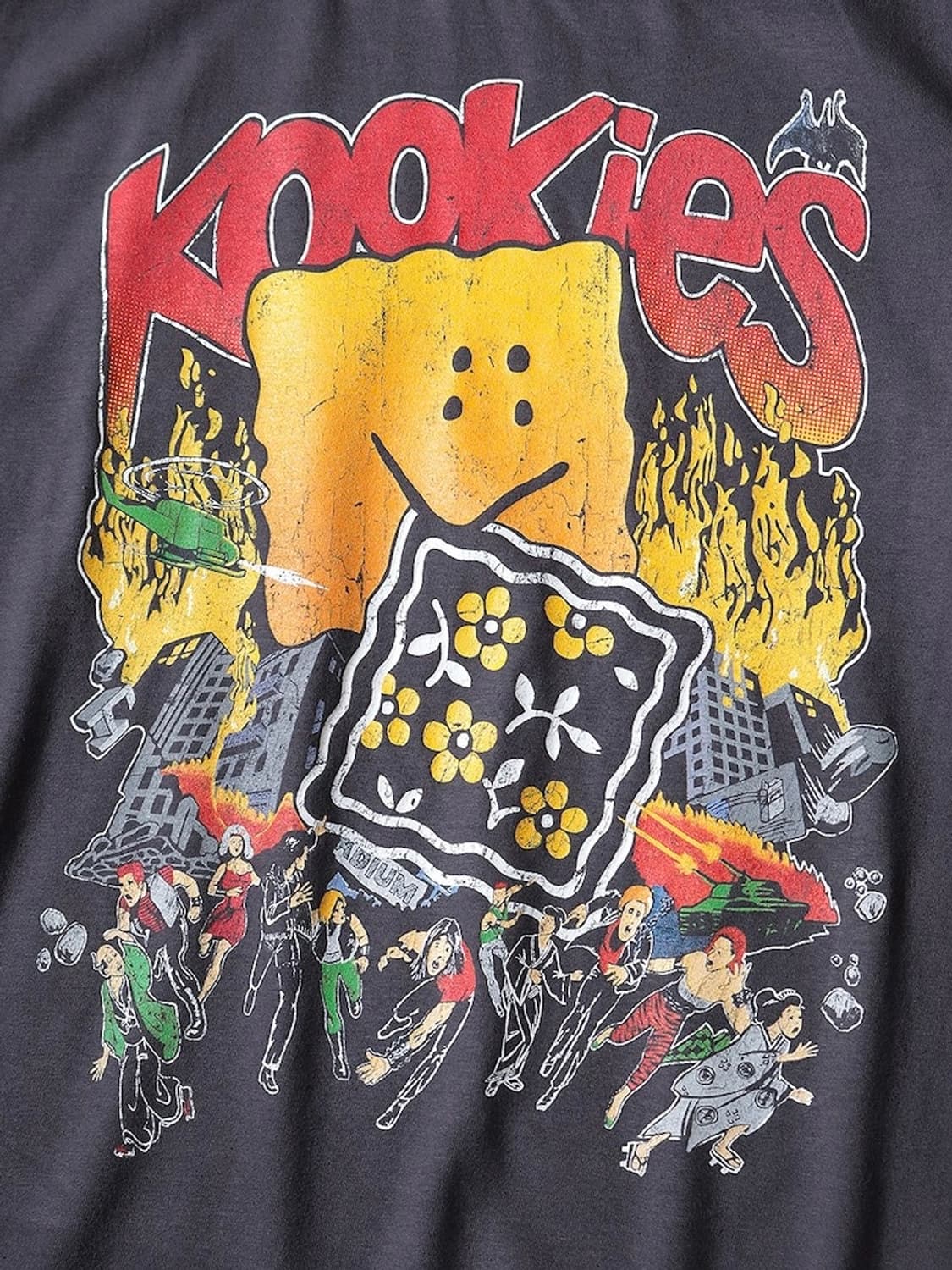 캐피탈 20 크루 티셔츠 잉크 블랙 M EK-1684 상품이미지3