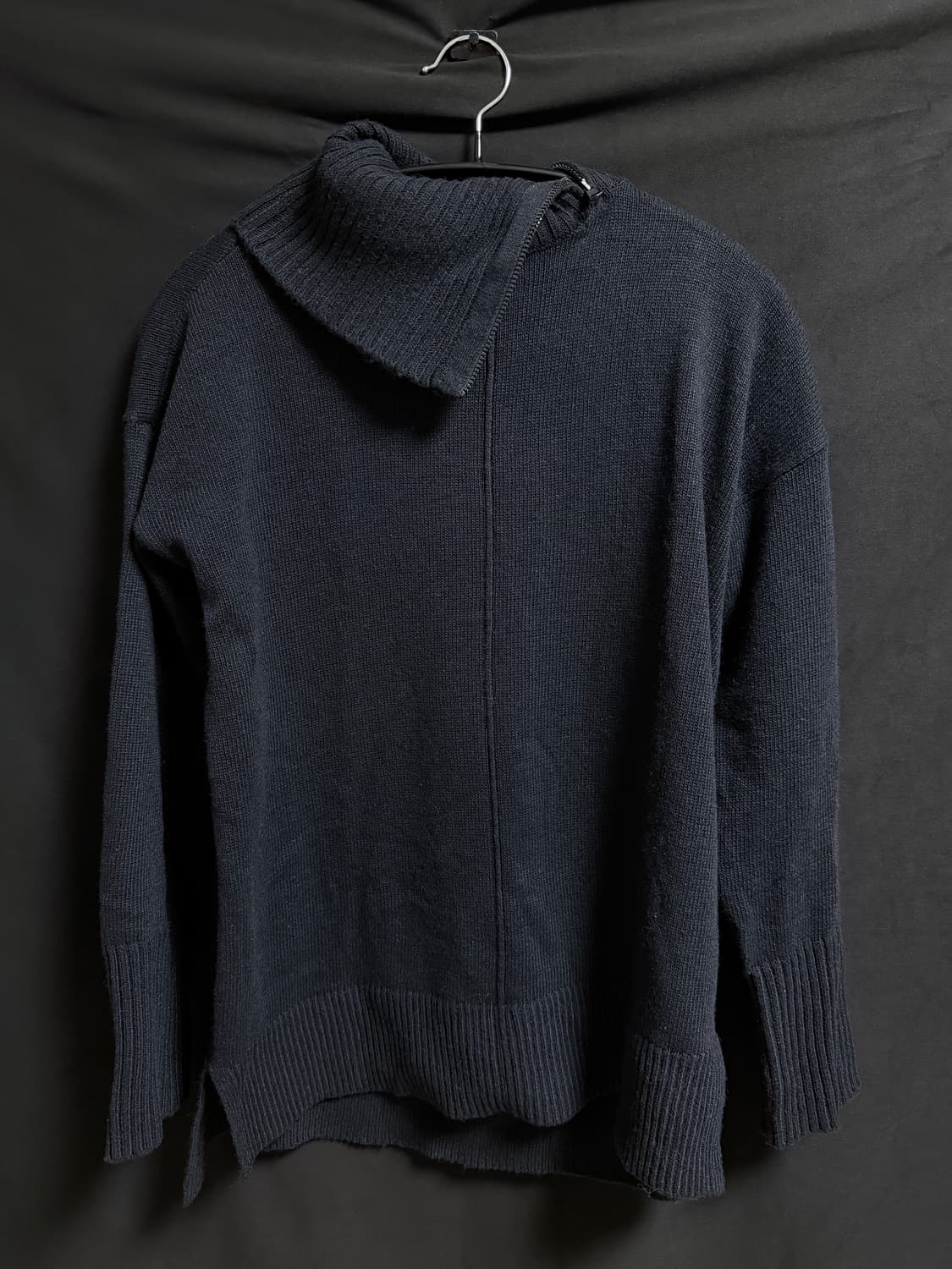 Michael Bastian oblique line zip-up knit 상품이미지4