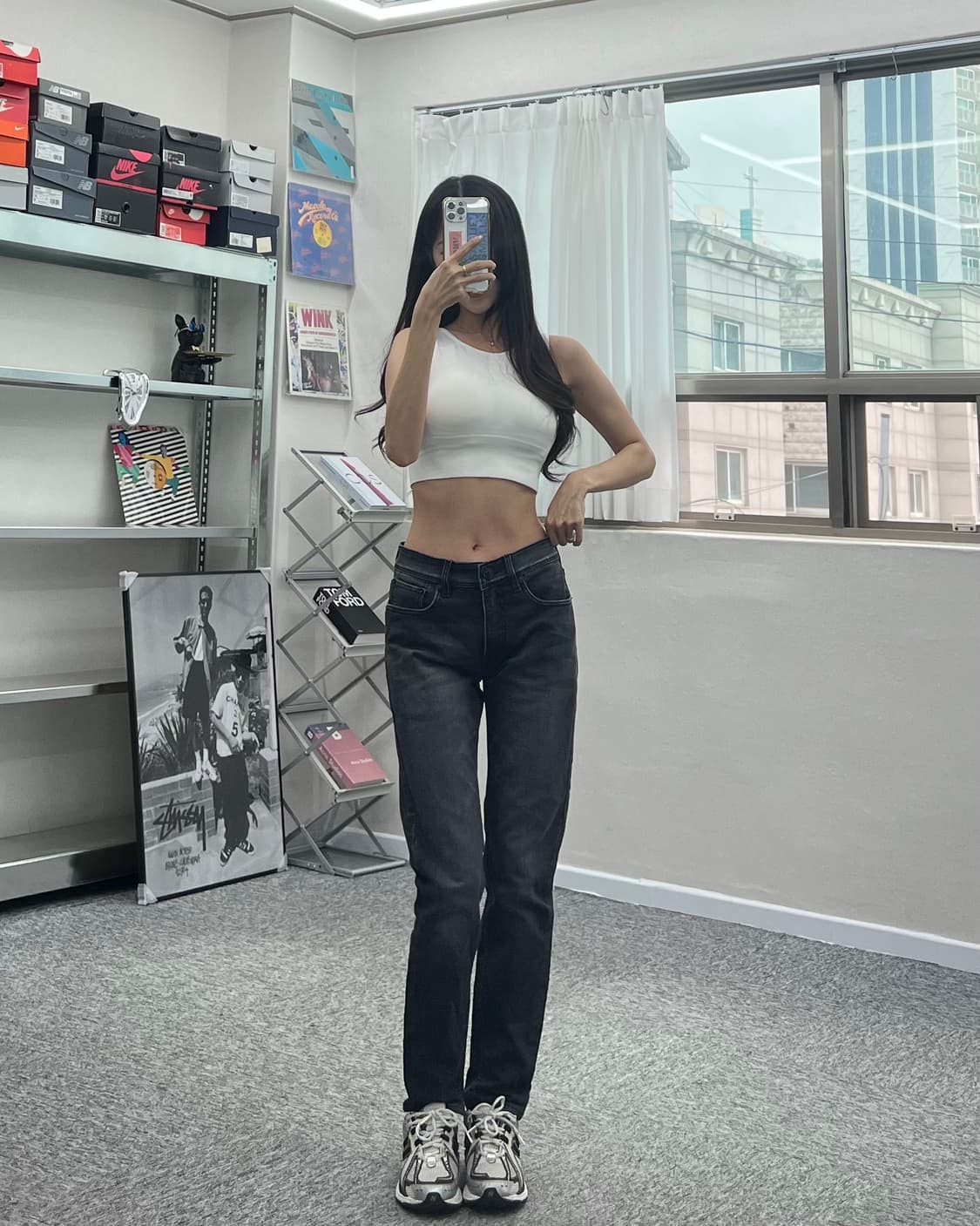 (허단41)리바이스 513 흑청-M1685 상품이미지9