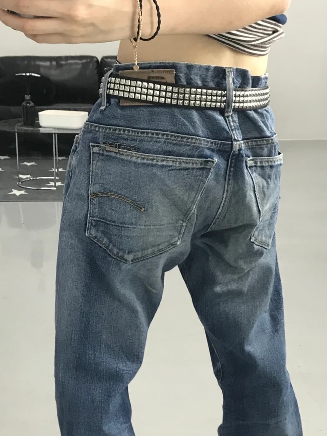 지스타 로우 데님팬츠 상품이미지3