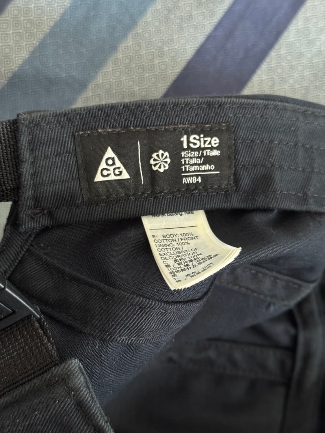 나이키 ACG 블랙 캠프캡 상품이미지2