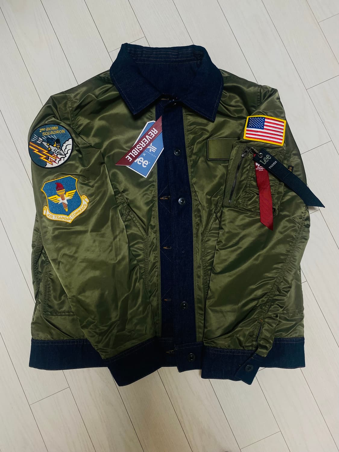 Lee X Alpha Industries 리버시블  자켓 상품이미지6