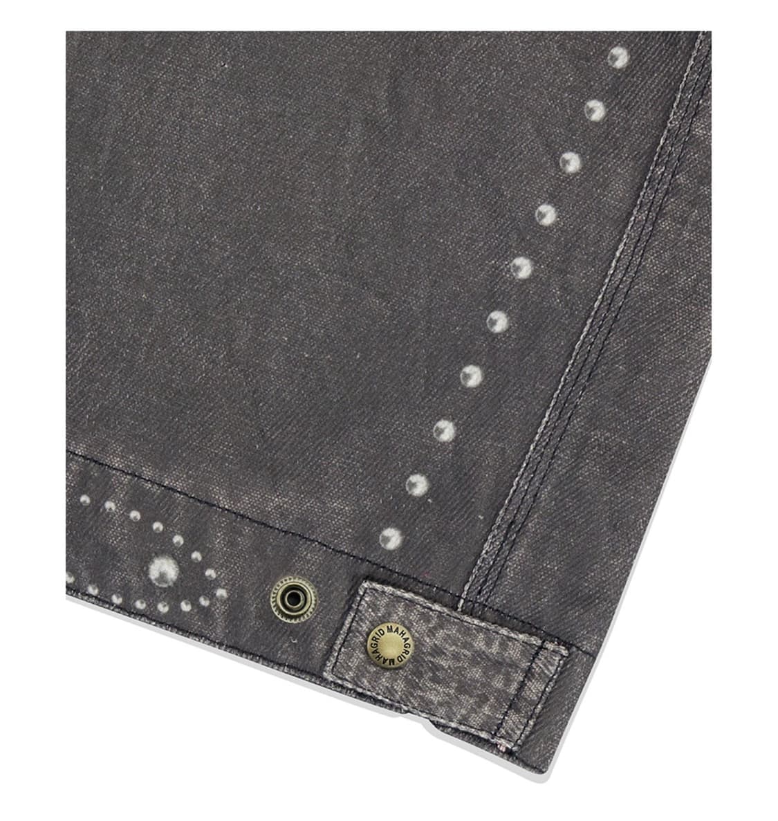 마하그리드 웨스턴 스터드 프린팅 워크자켓 (빈티지 워싱 / M, 새상품) 상품이미지4