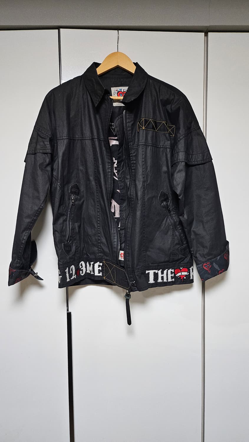 MAN.G 블랙 포인트 자켓 상품이미지1