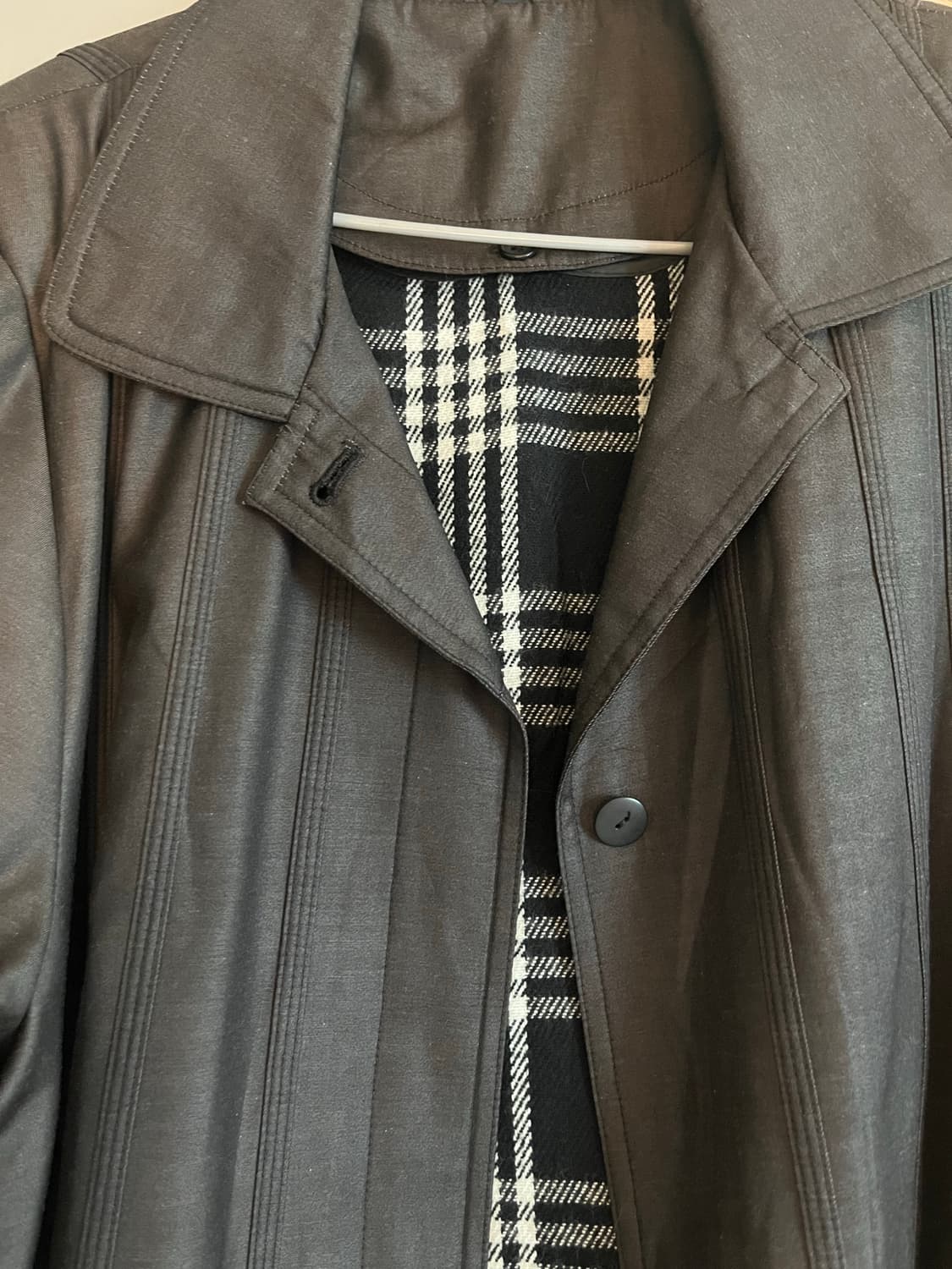 그레이 롱 자켓코트 상품이미지4