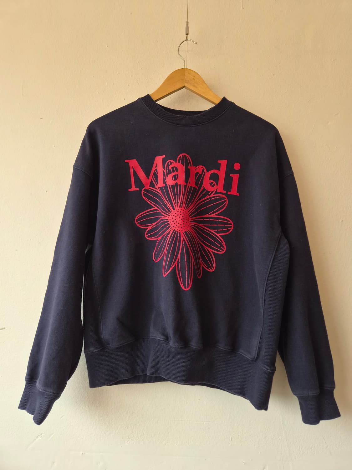 마르디메크르디 여성 빅로고맨투맨티셔츠 S사이즈 상품이미지2