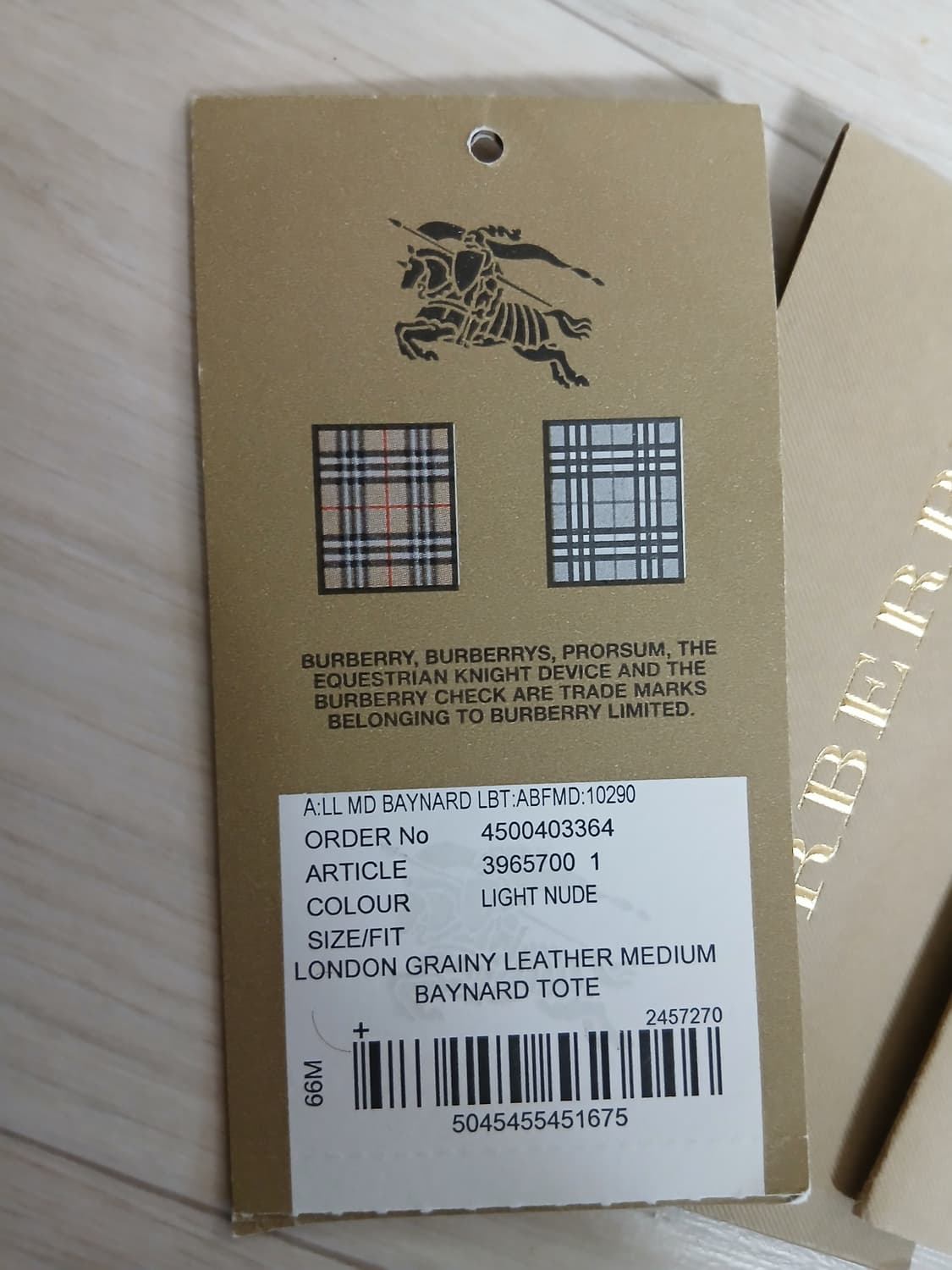 버버리트트백 상품이미지3