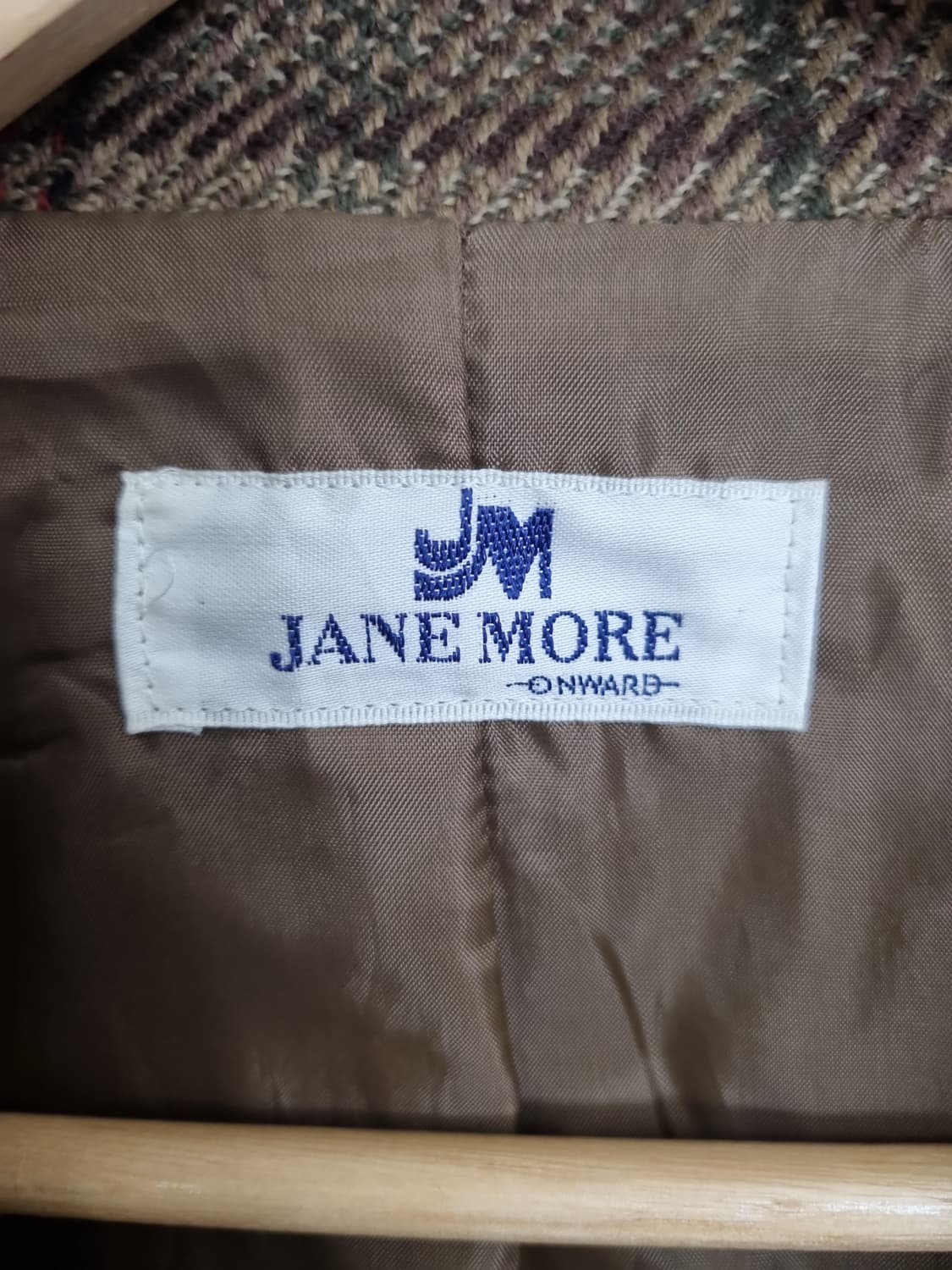JANE MORE 빈티지 브라운 블레이저  상품이미지5