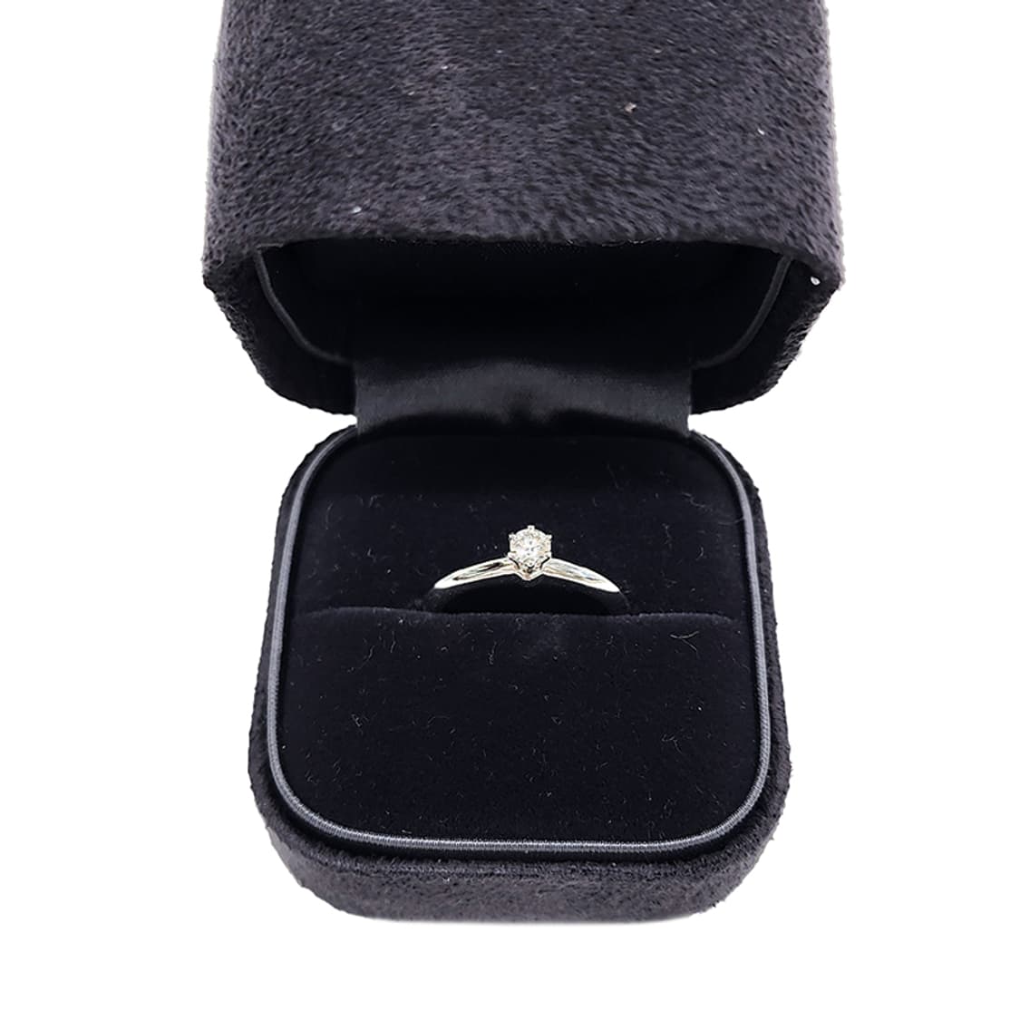 티파니 플래티늄 다이아 웨딩 반지 10호 상품이미지2