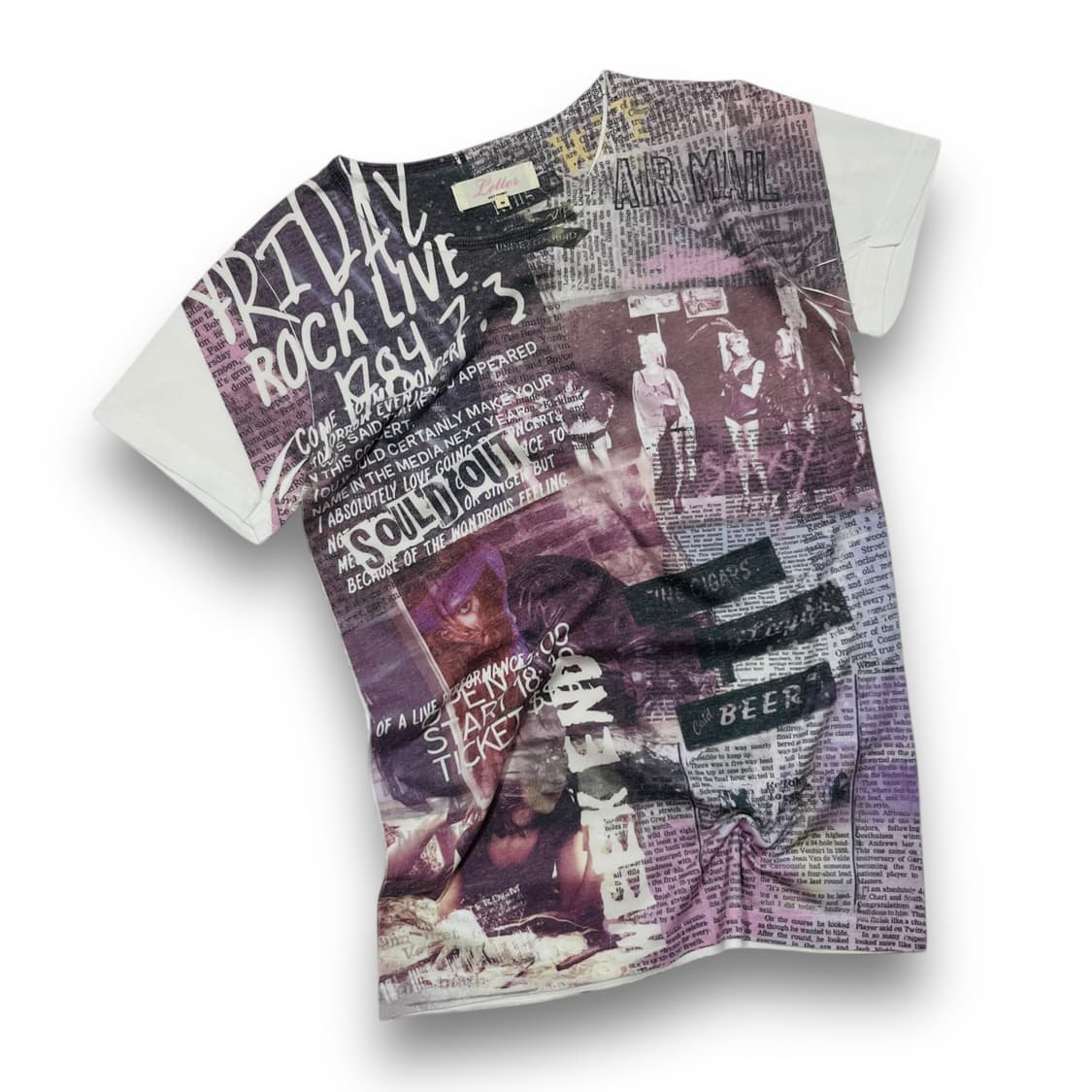 BACK NUMBER Funky Kinky Girl T-shirt 상품이미지1