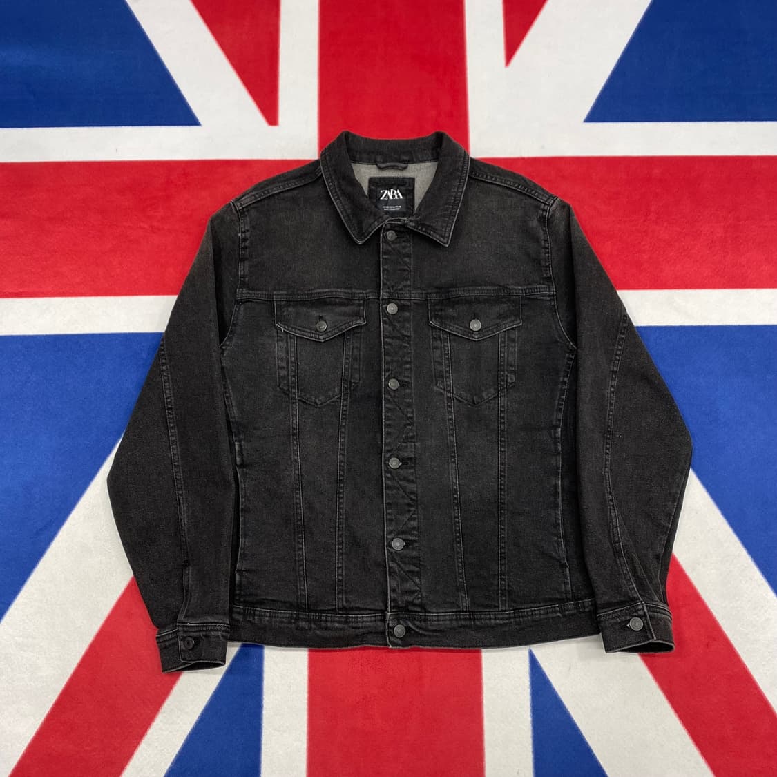 자라 흑청데님자켓 XXL 상품이미지1