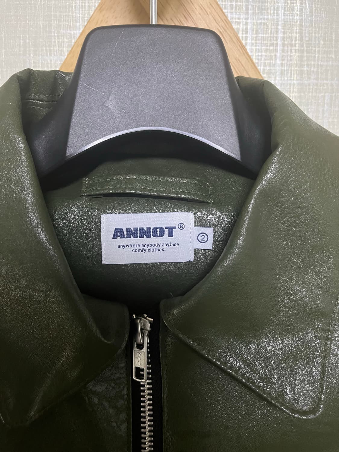 아노트 웨스턴 비던 레더자켓 상품이미지4