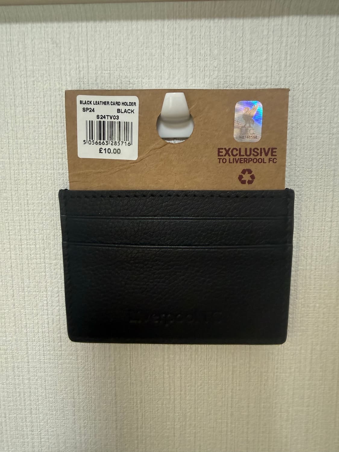 리버풀 블랙 가죽 카드지갑 상품이미지2
