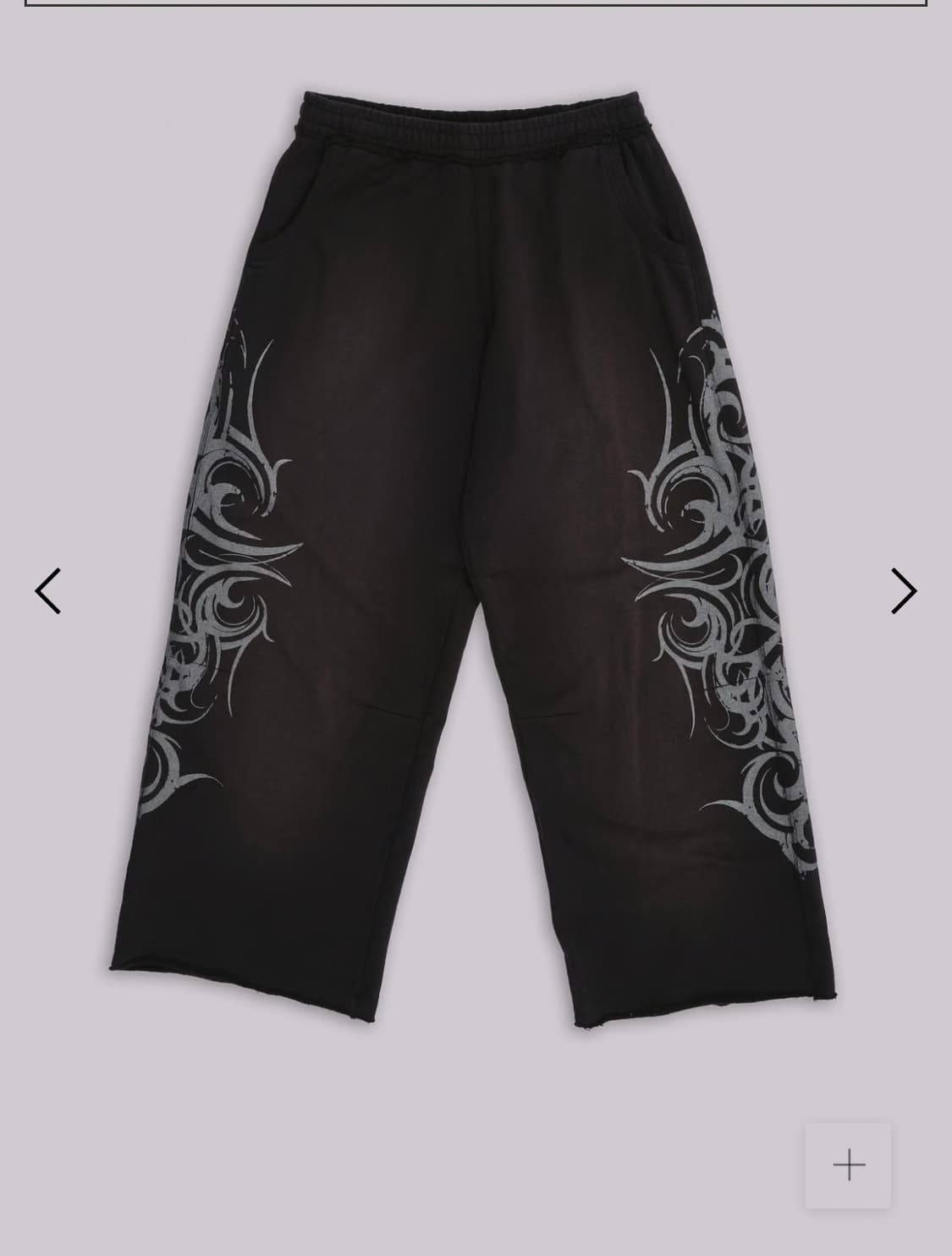 Jaded london Black Baggy Blade Joggers 상품이미지3