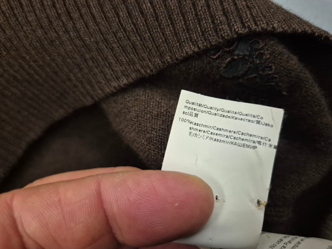 휴고보스 캐시미어 니트 상품이미지7