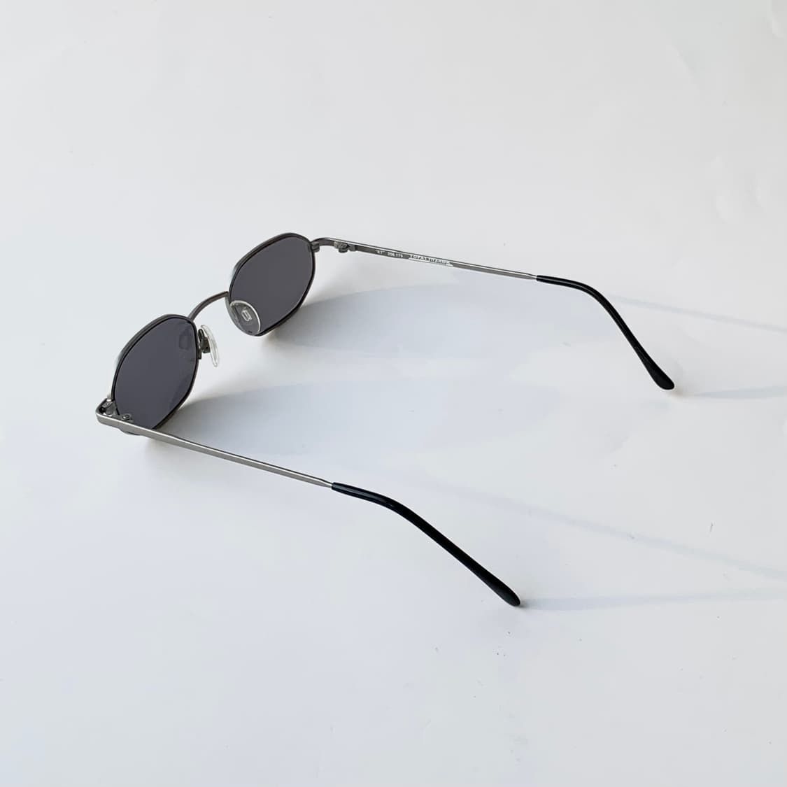 784 빈티지안경 데드스탁 픽키 슬림 오벌 메탈 선글라스 상품이미지4