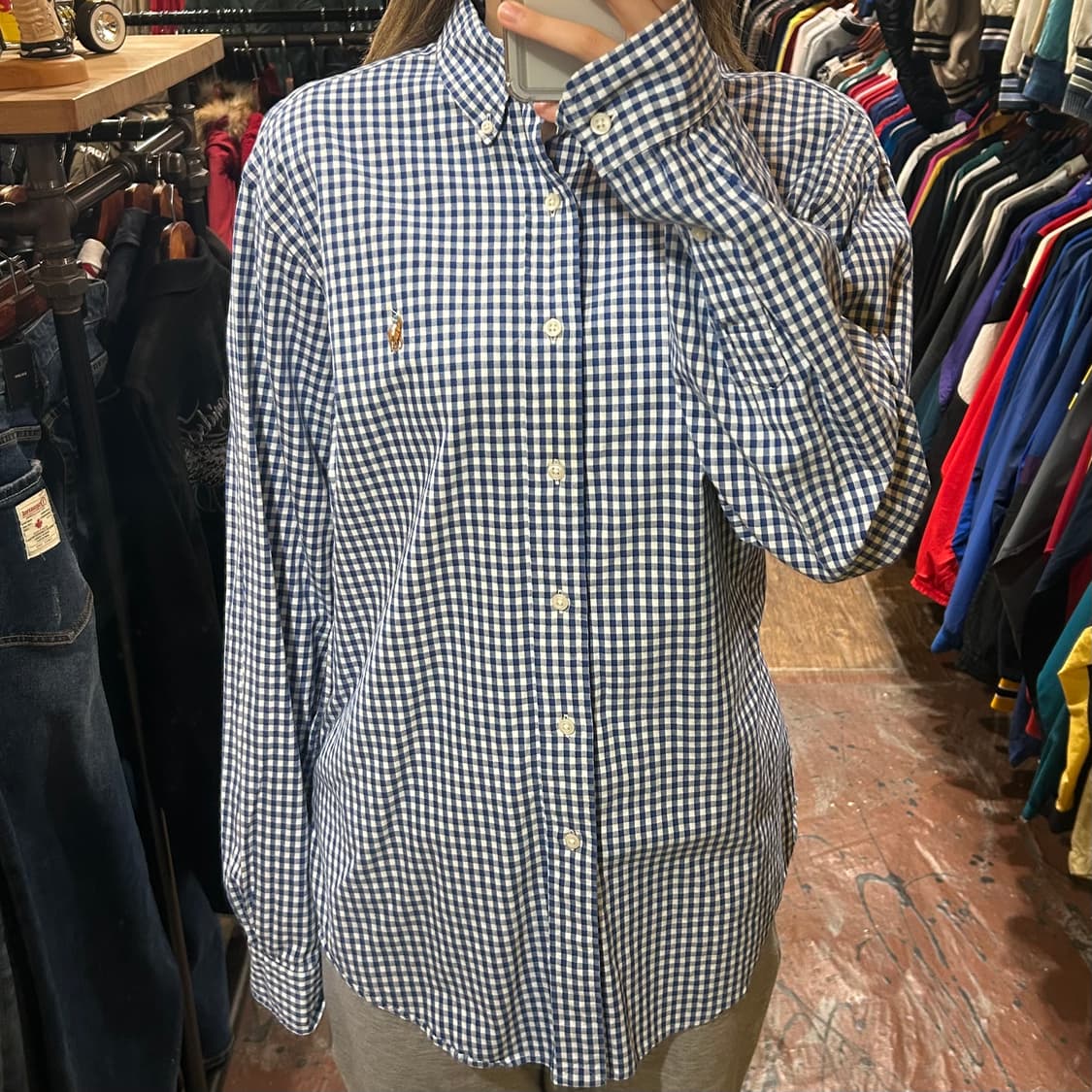 [HI] 폴로 랄프로렌 긴팔셔츠 체크 상품이미지2