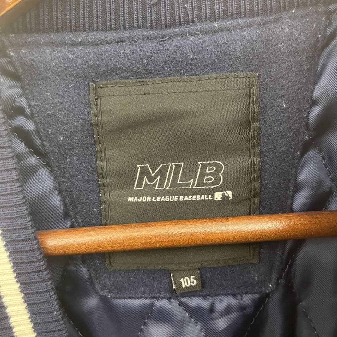 MLB 올드스쿨 빈티지 레트로 뉴욕양키스 바시티 자켓 105 C11350 상품이미지5