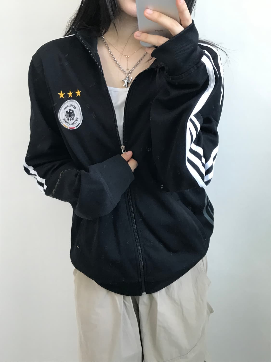 Adidas 아디다스 블랙 독일 트랙탑 상품이미지1