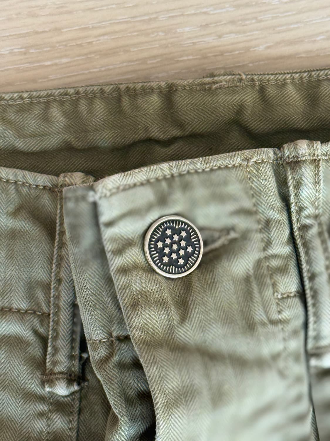 더블알엘 RRL 카고 해링본 팬츠 상품이미지2