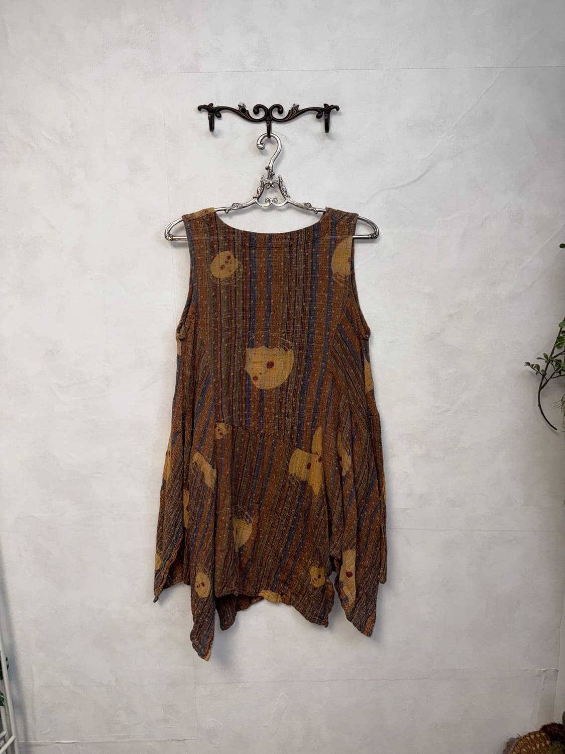 Brown color mix hippie oriental ops 상품이미지3