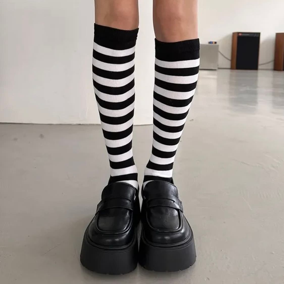 스트라이프 니삭스 (새상품) 상품이미지1