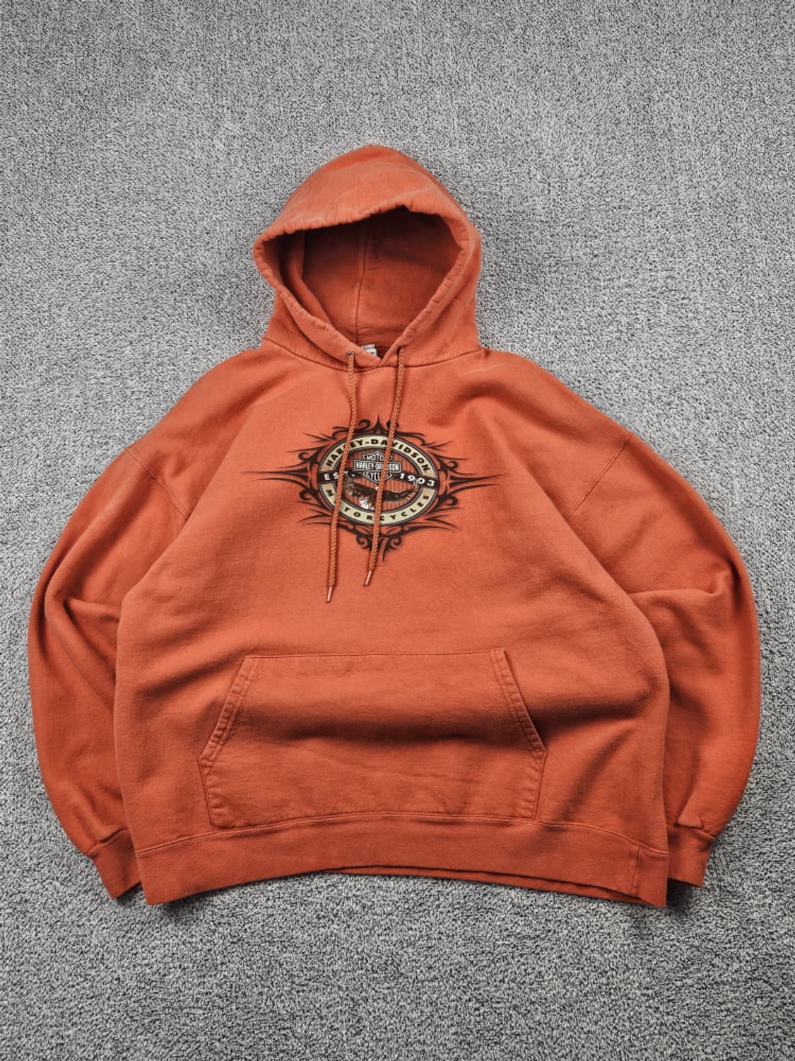 할리데이비슨 제시제임슨 페이드프린팅 후드 티셔츠 ( L ) / 10156 상품이미지2