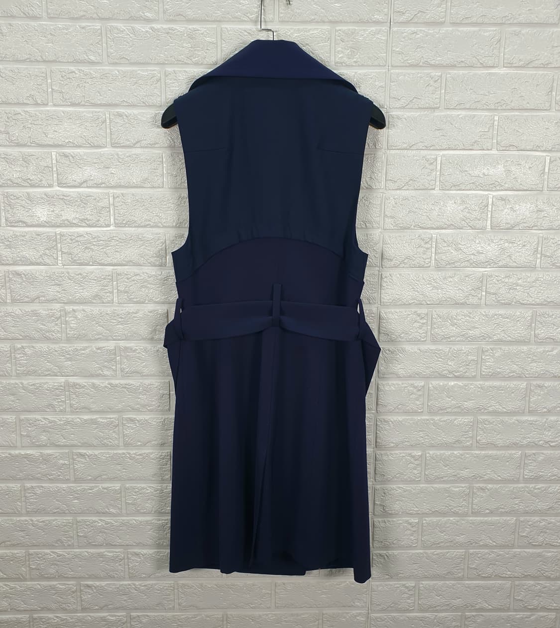 [55]오브제 트렌치형 원피스 코트 상품이미지6