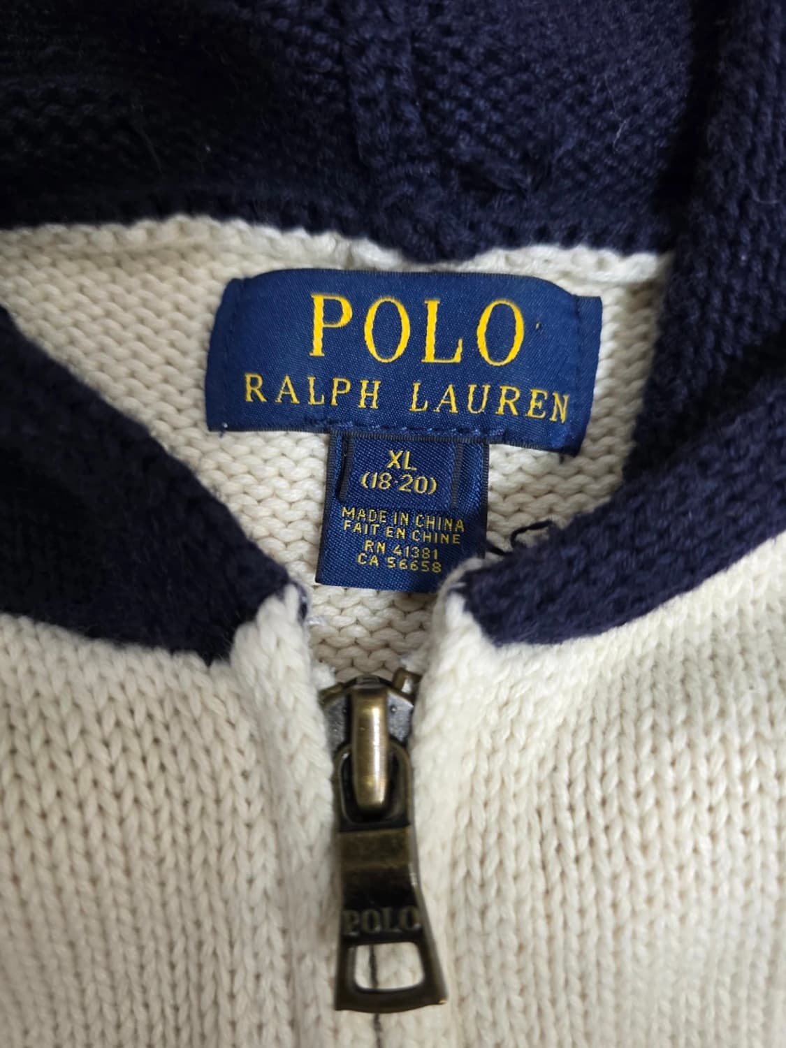 폴로랄프로렌 빅포니 니트 후드집업 상품이미지2