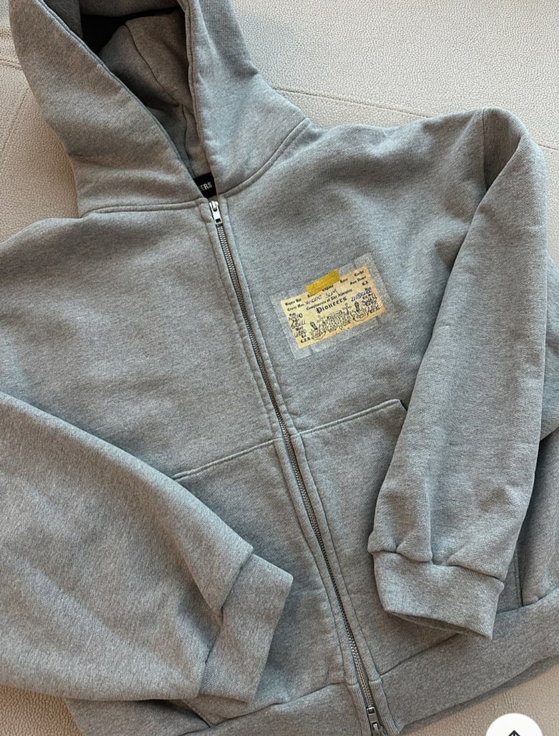 파이오니어스 명함 후드집업 상품이미지1