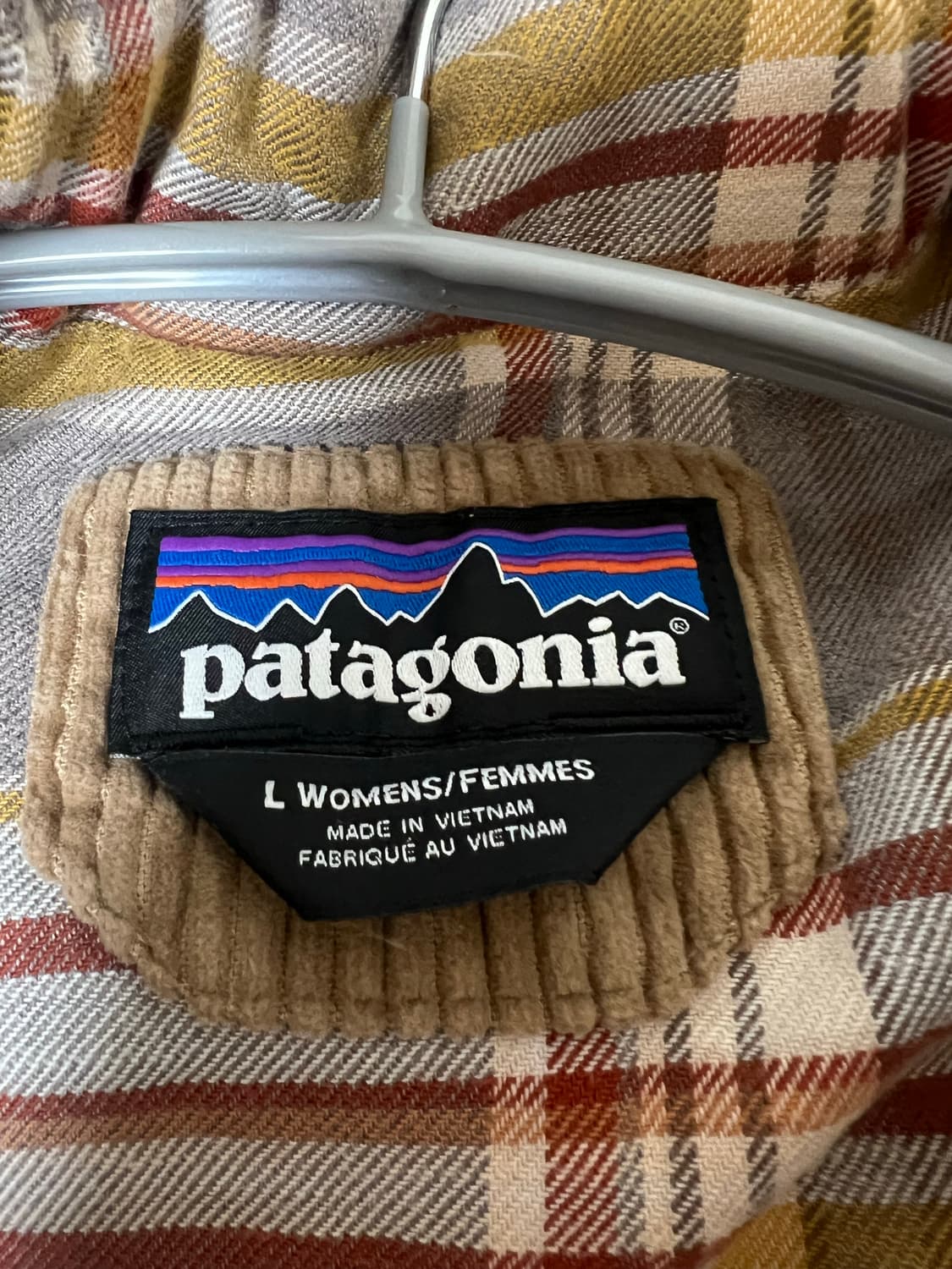 파타고니아 여성 코듀로이 패딩 L사이즈 상품이미지3