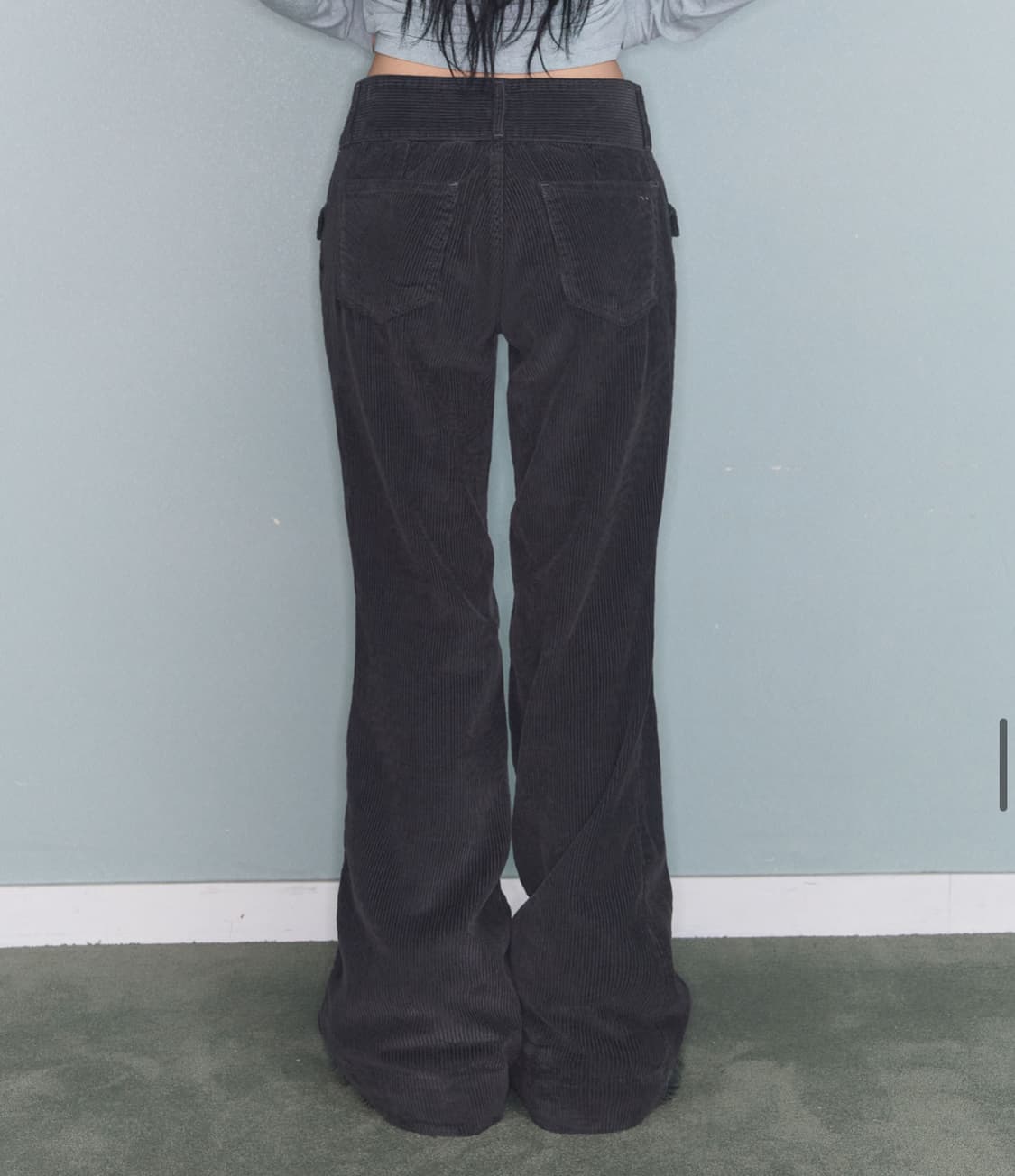 미레코 로우 코듀로이 팬츠 2사이즈 상품이미지2