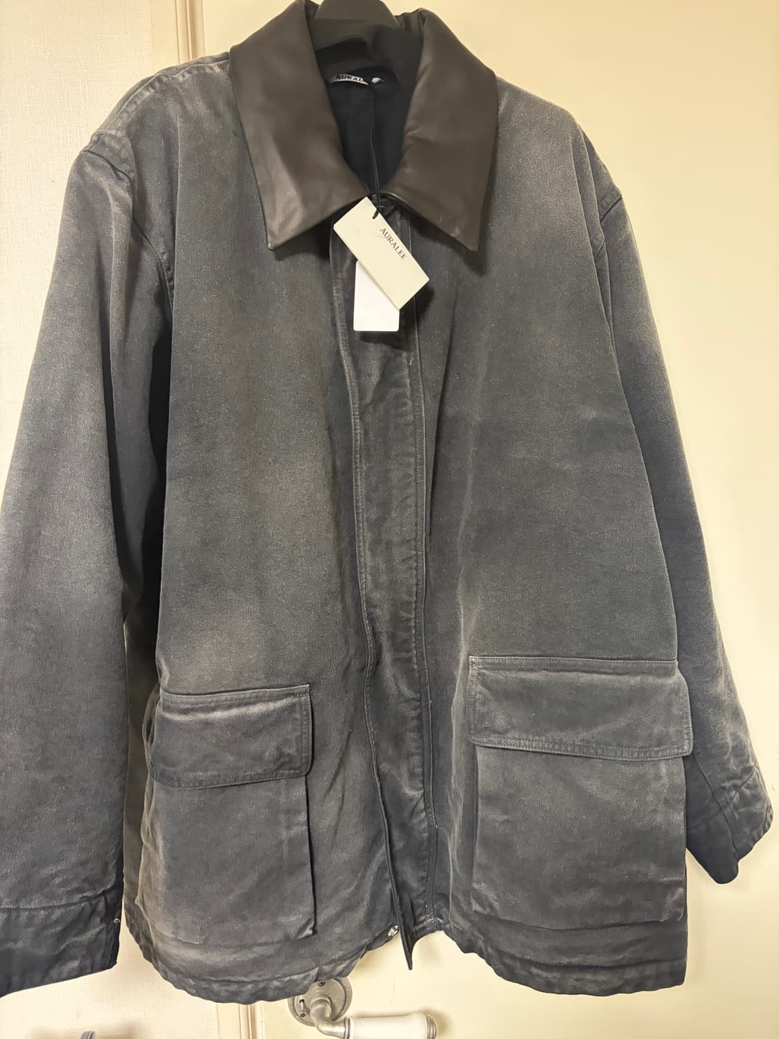 오라리 25FW 코튼덕 블루종 5사이즈 새제품 상품이미지1