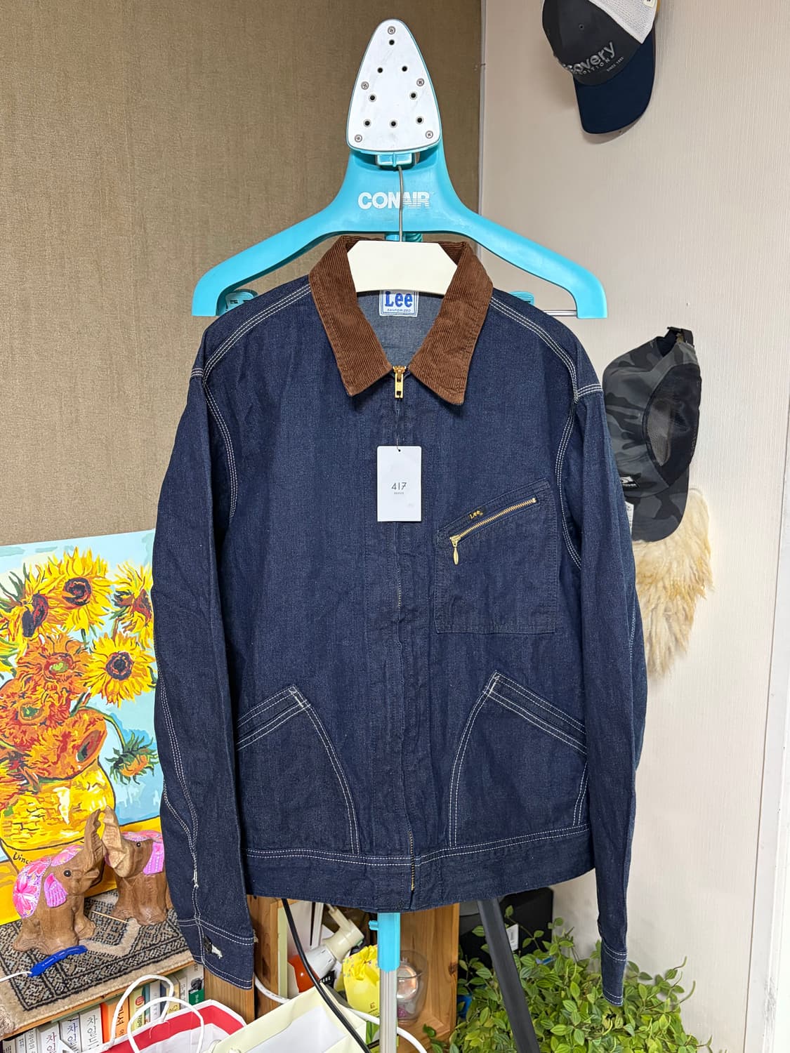 Lee x 417에디피스 91-B 블루종 미사용 상품이미지1