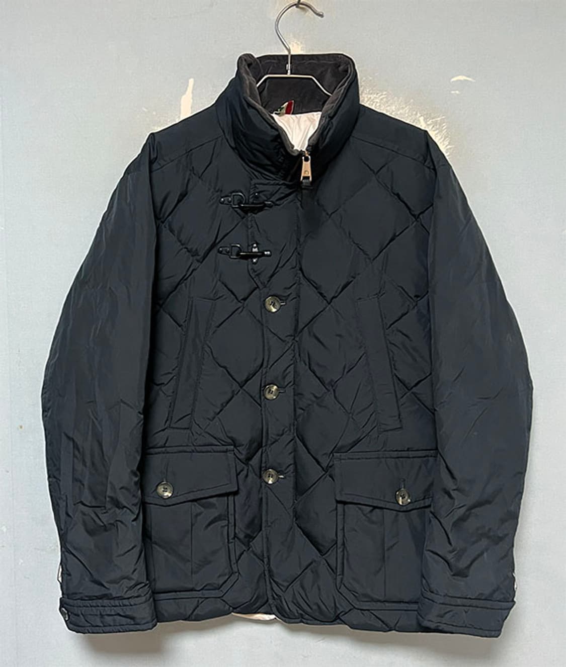 일꼬르소 남자 퀼팅 누빔 패딩점퍼 구스 캐주얼 XL 105 상품이미지1