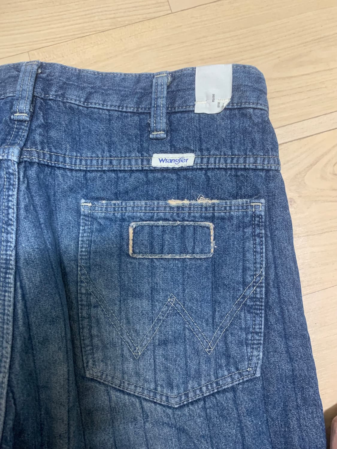 n.hollywood x wrangler vertical stitch  상품이미지3