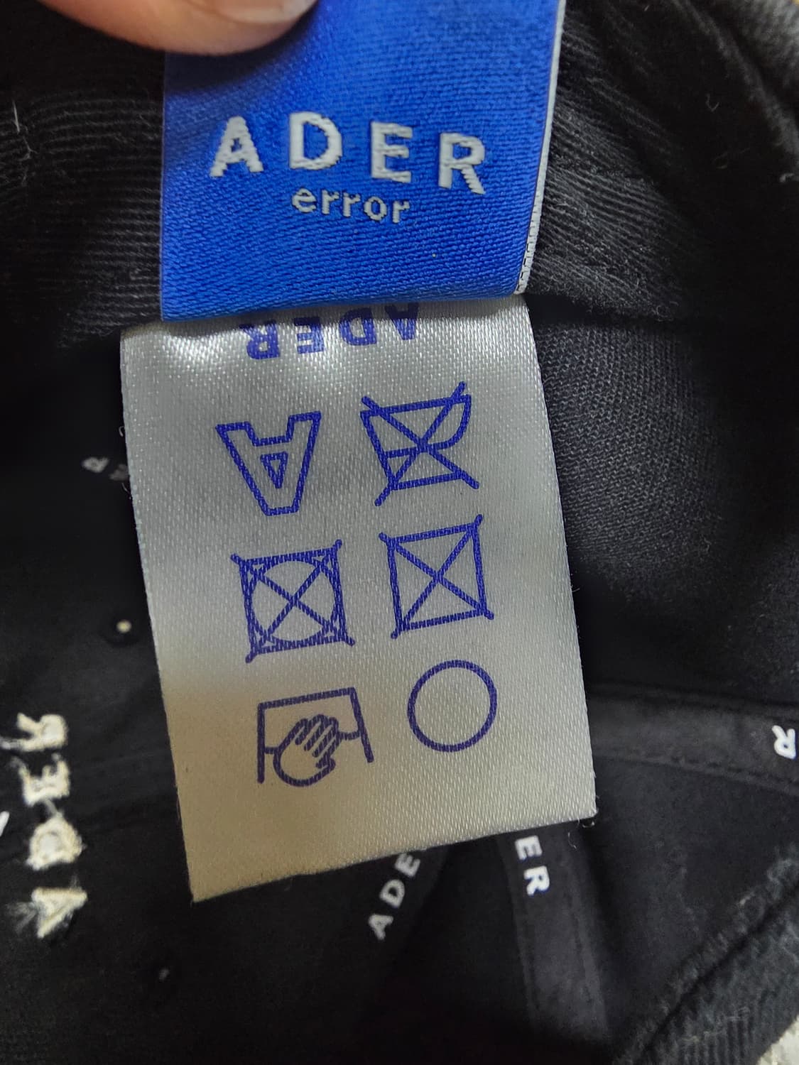 아더에러 블랙 볼캡 상품이미지6